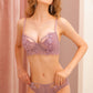 Sexy Underwire Gathered Lace Embroidery Bra & Panty Sets [BRPY0003]