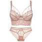 Sexy Underwire Push Up Lace Longline Bra & Panty Sets [BRPY0004]