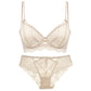 Sexy Underwire Comfortable Lace Embroidery Bra & Panty Sets [BRPY0005]