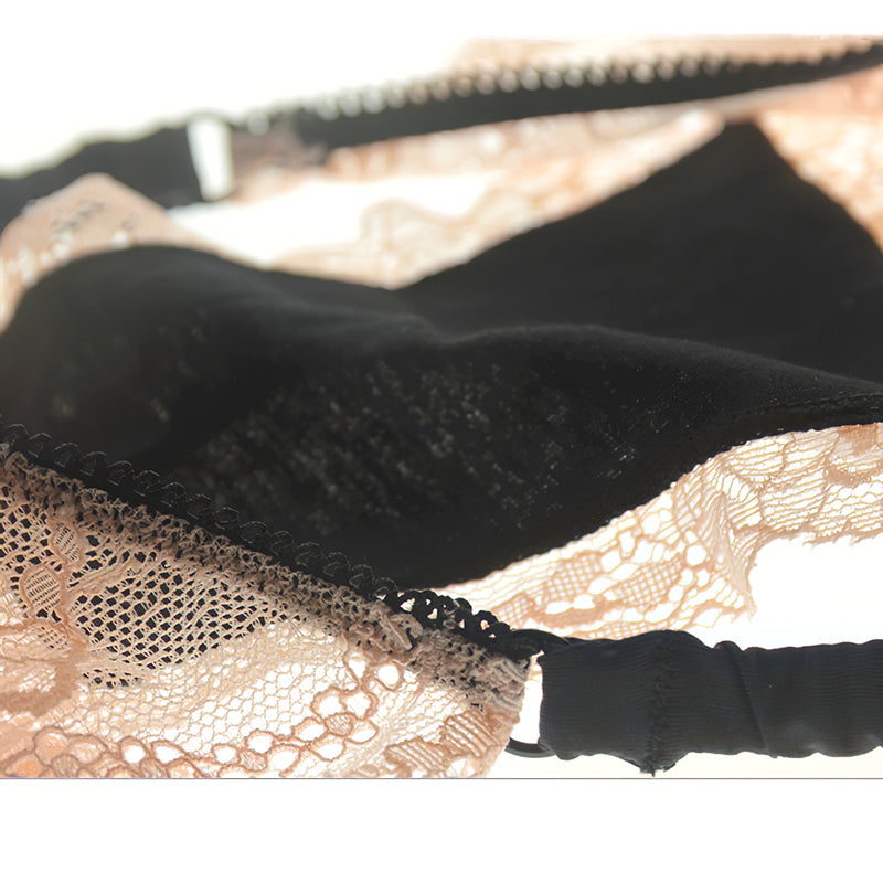 Sexy Underwire Comfortable Lace Embroidery Bra & Panty Sets [BRPY0016]