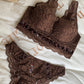 Elegant Underwire Push Up Lace Longline Bra & Panty Sets [BRPY0019]