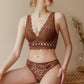 Elegant Underwire Push Up Lace Longline Bra & Panty Sets [BRPY0019]