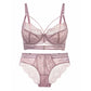 Sexy Underwire Minimizer Lace Sheer Bra & Panty Sets [BRPY0021]