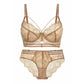 Sexy Underwire Minimizer Lace Sheer Bra & Panty Sets [BRPY0021]