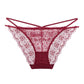 Sexy Underwire Gathered Lace Embroidery Bra & Panty Sets [BRPY0026]