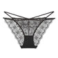 Sexy Underwire Gathered Lace Embroidery Bra & Panty Sets [BRPY0026]