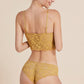 Elegant Wireless Minimizer Lace Embroidery Bra & Panty Sets [BRPY0029]