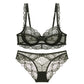 Sexy Underwire Breathable Push Up Lace Hollow out Bra & Panty Sets [BRPY0030]