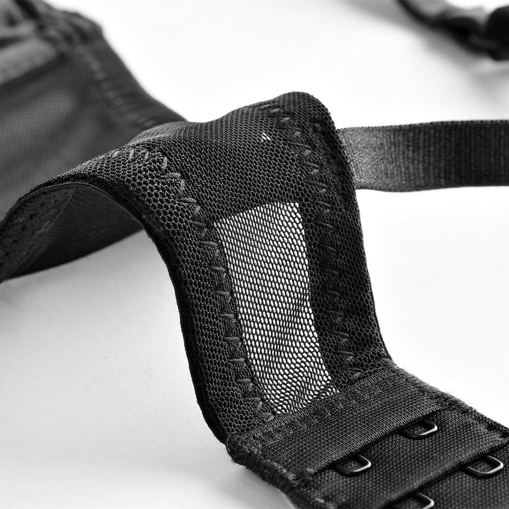 Sexy Underwire Seamless Push Up Lace Falbala Bra & Panty Sets [BRPY0034]