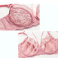 Sexy Underwire Breathable Lace Sheer Bra & Panty Sets [BRPY0036]