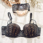 Sexy Underwire Breathable Push Up Lace Falbala Bra & Panty Sets [BRPY0049]