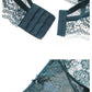 Sexy Underwire Gathered Lace Embroidery Bra & Panty Sets [BRPY0053]