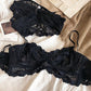 Sexy Underwire Breathable Lace Falbala Bra & Panty Sets [BRPY0054]