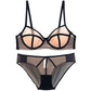 Sexy Soft Wire Breathable Push Up Sheer Bra & Panty Sets [BRPY0056]