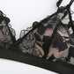 Sexy Wireless Breathable Lace Embroidery Bra & Panty Sets [BRPY0064]
