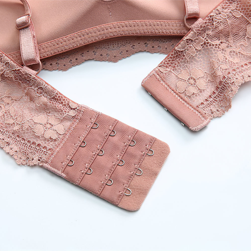 Sexy Wireless Push Up Lace Falbala Bra & Panty Sets [BRPY0068]