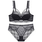 Sexy Underwire Push Up Lace Falbala Bra & Panty Sets [BRPY0069]