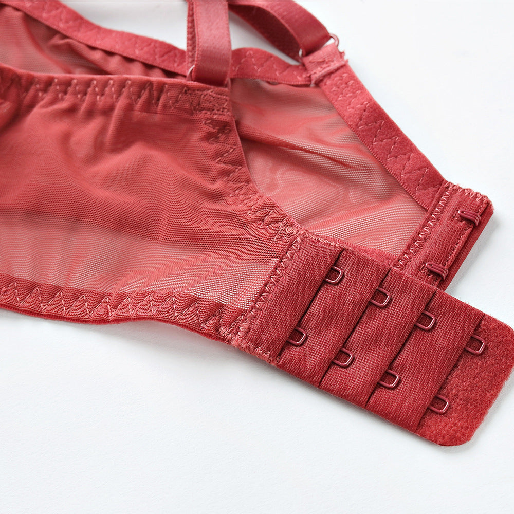 Sexy Underwire Push Up Lace Falbala Bra & Panty Sets [BRPY0069]