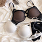 Sexy Underwire Gathered Lace Up Bra & Panty Sets [BRPY0074]