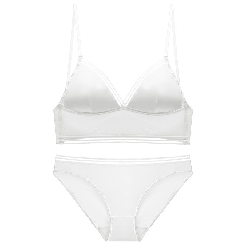 Sexy Wireless Seamless Longline Bra & Panty Sets [BRPY0082]