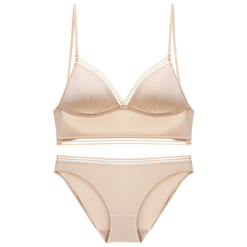 Sexy Wireless Seamless Longline Bra & Panty Sets [BRPY0082]