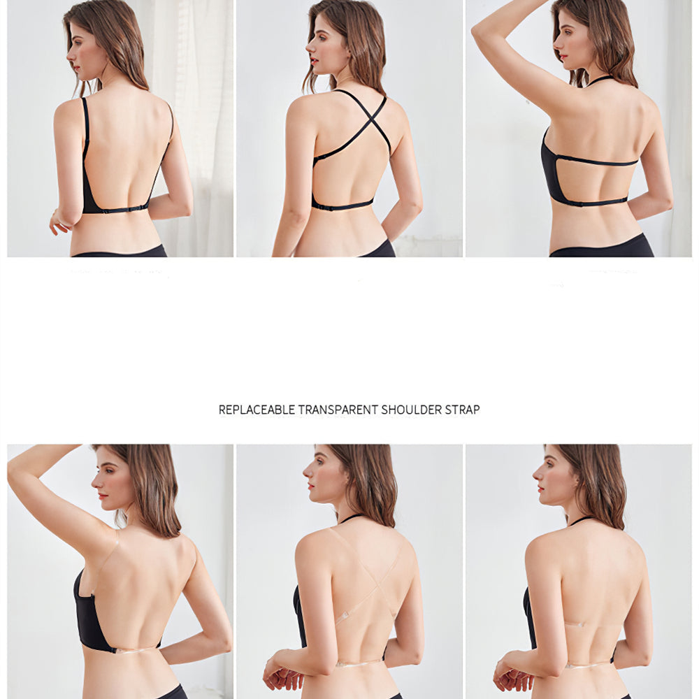 Sexy Underwire Seamless Gathered Longline Bra & Panty Sets [BRPY0086]