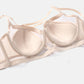Sexy Soft Wire Gathered Lace Up Bra & Panty Sets [BRPY0098]