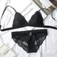 Sexy Wireless Breathable Lace Falbala Bra & Panty Sets [BRPY0103]